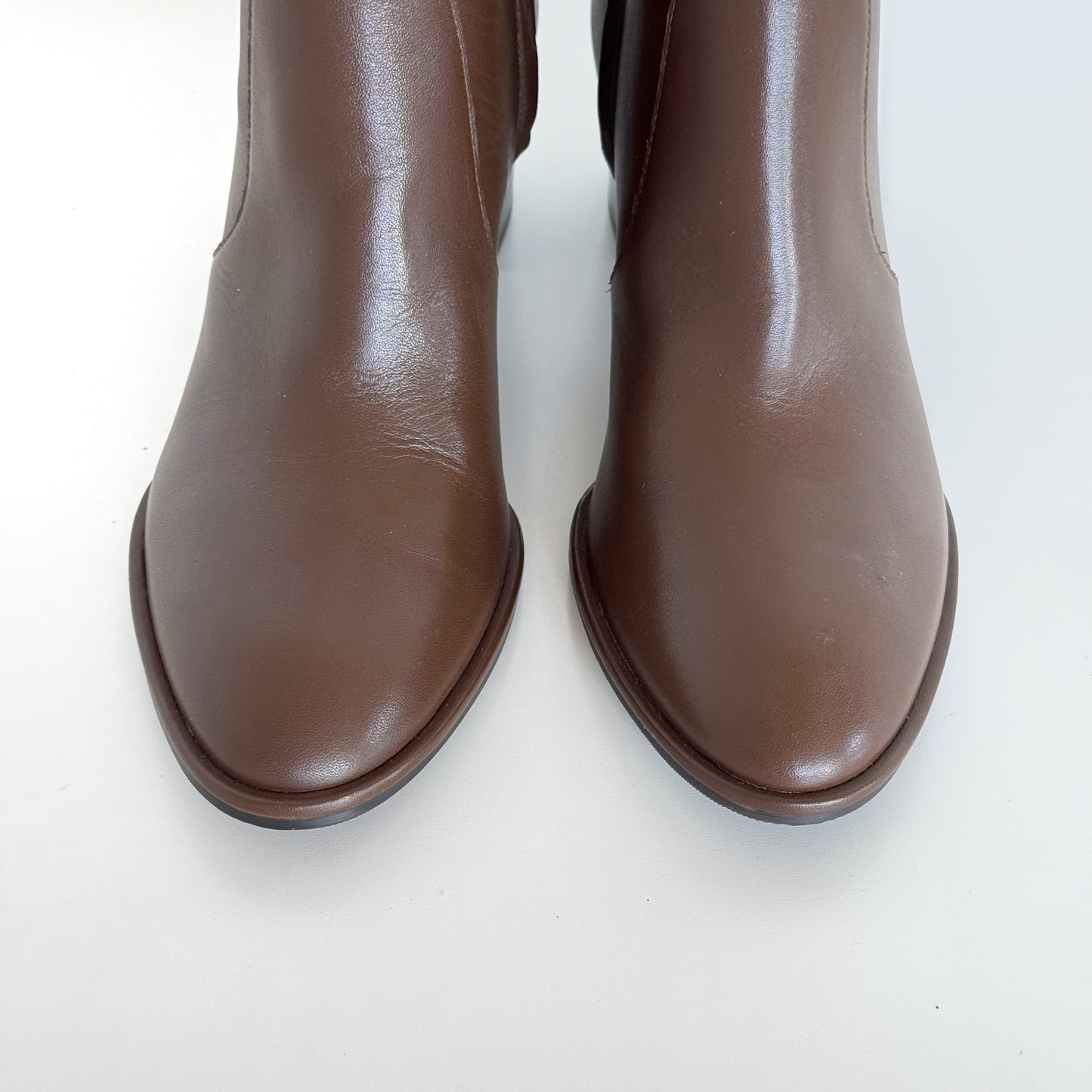 Stuart Weitzman “Ryland” Leather Heeled Booties (7)