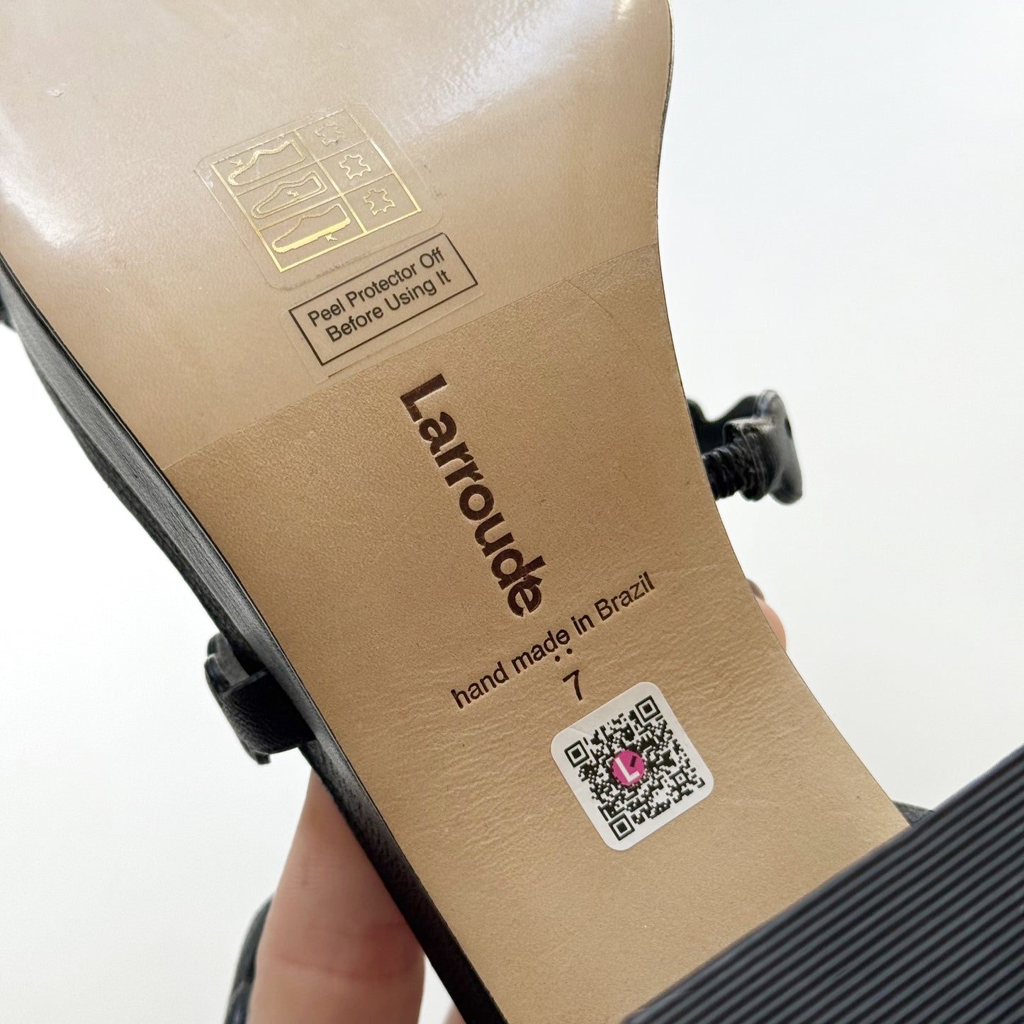 Larroude “Margherita” Block Heel Sandals (7)