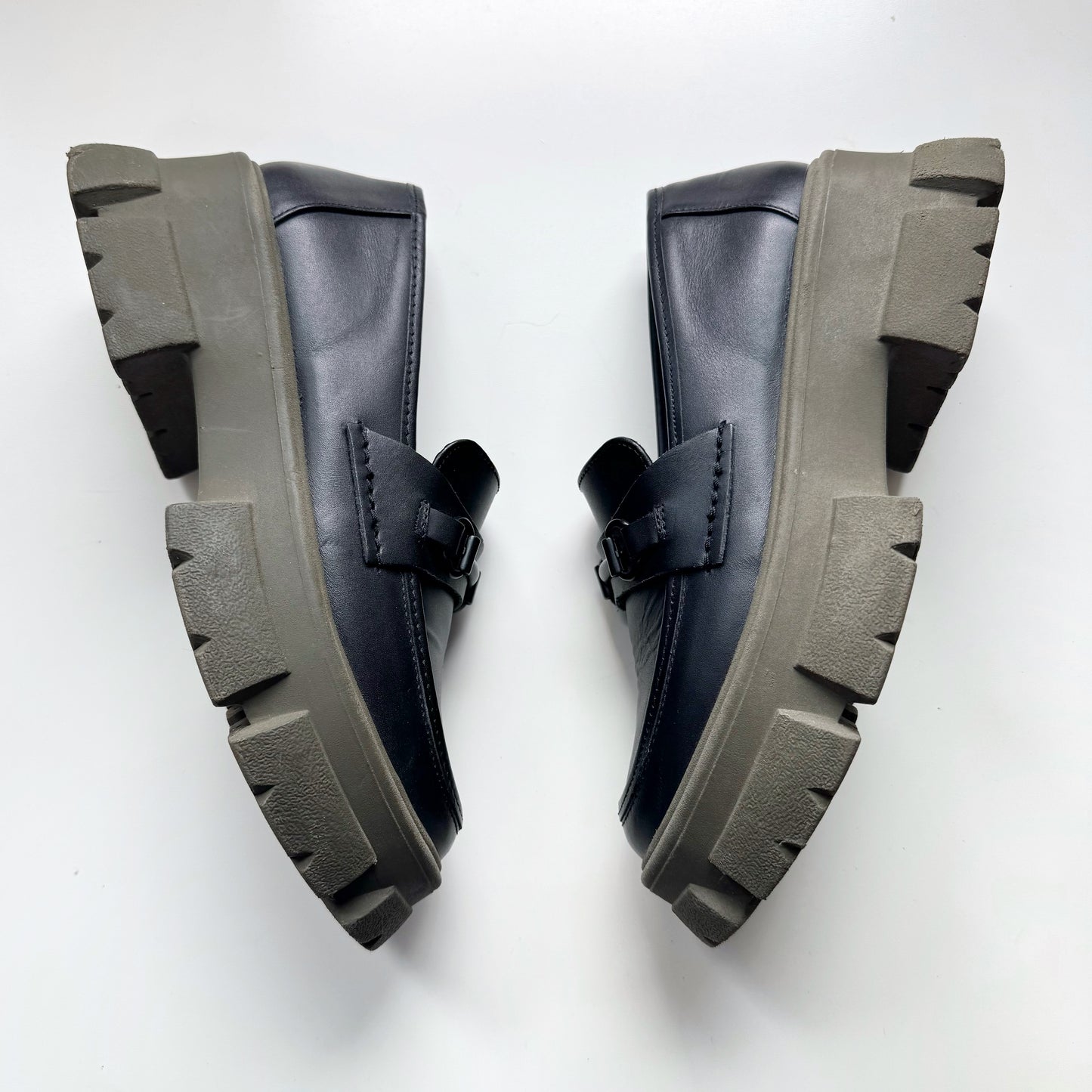 Steve Madden “Trifecta” Platform Loafers