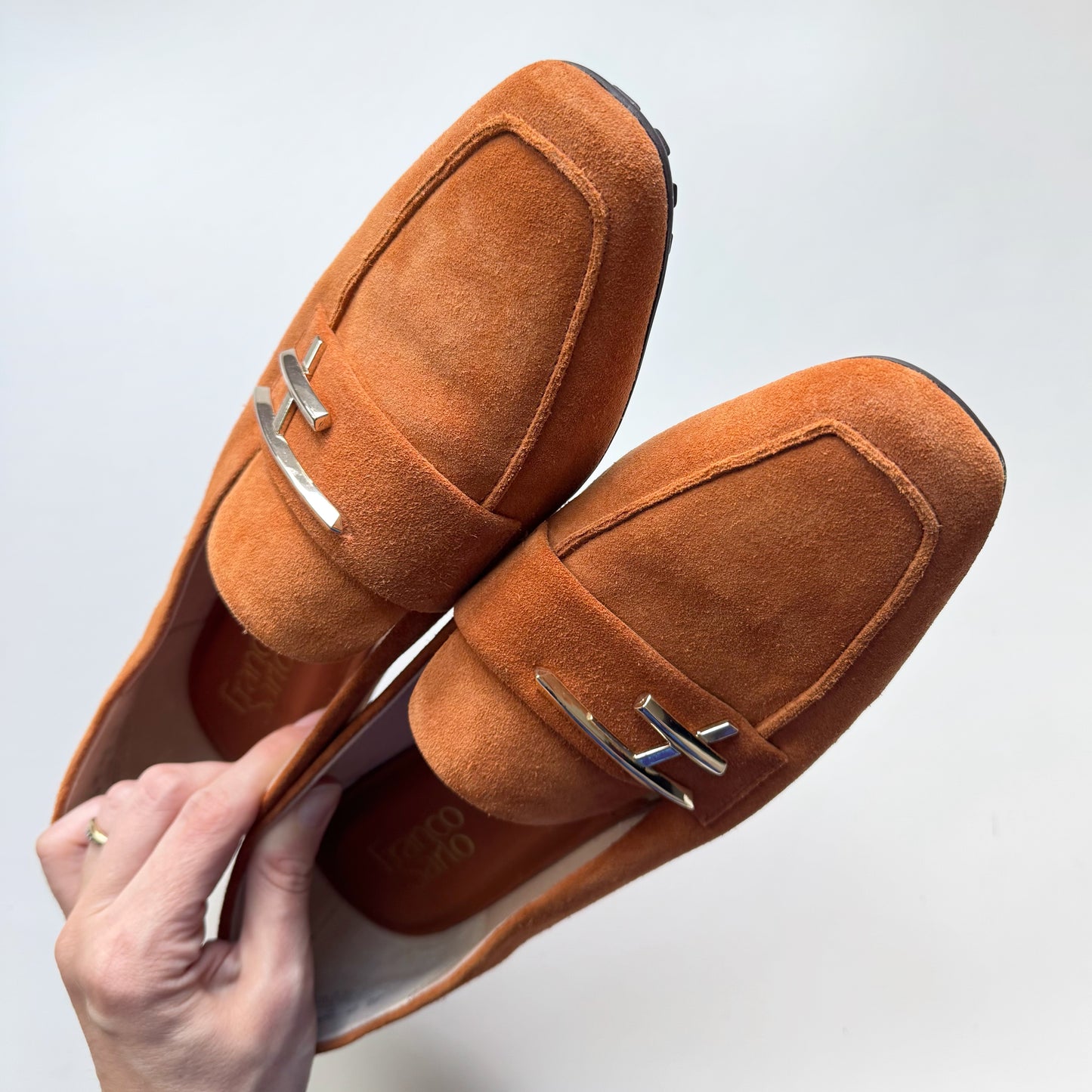 Franco Sarto “Petola” Suede Moccasin Loafer