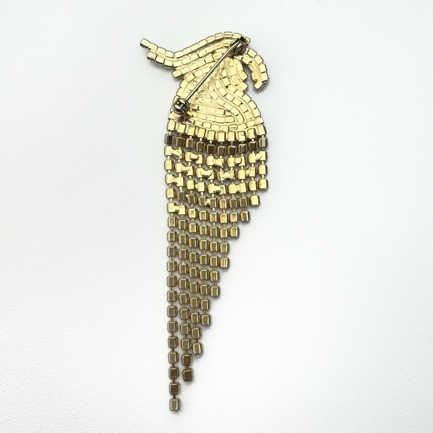 50/60s Rhinestone Cockatoo Brooch