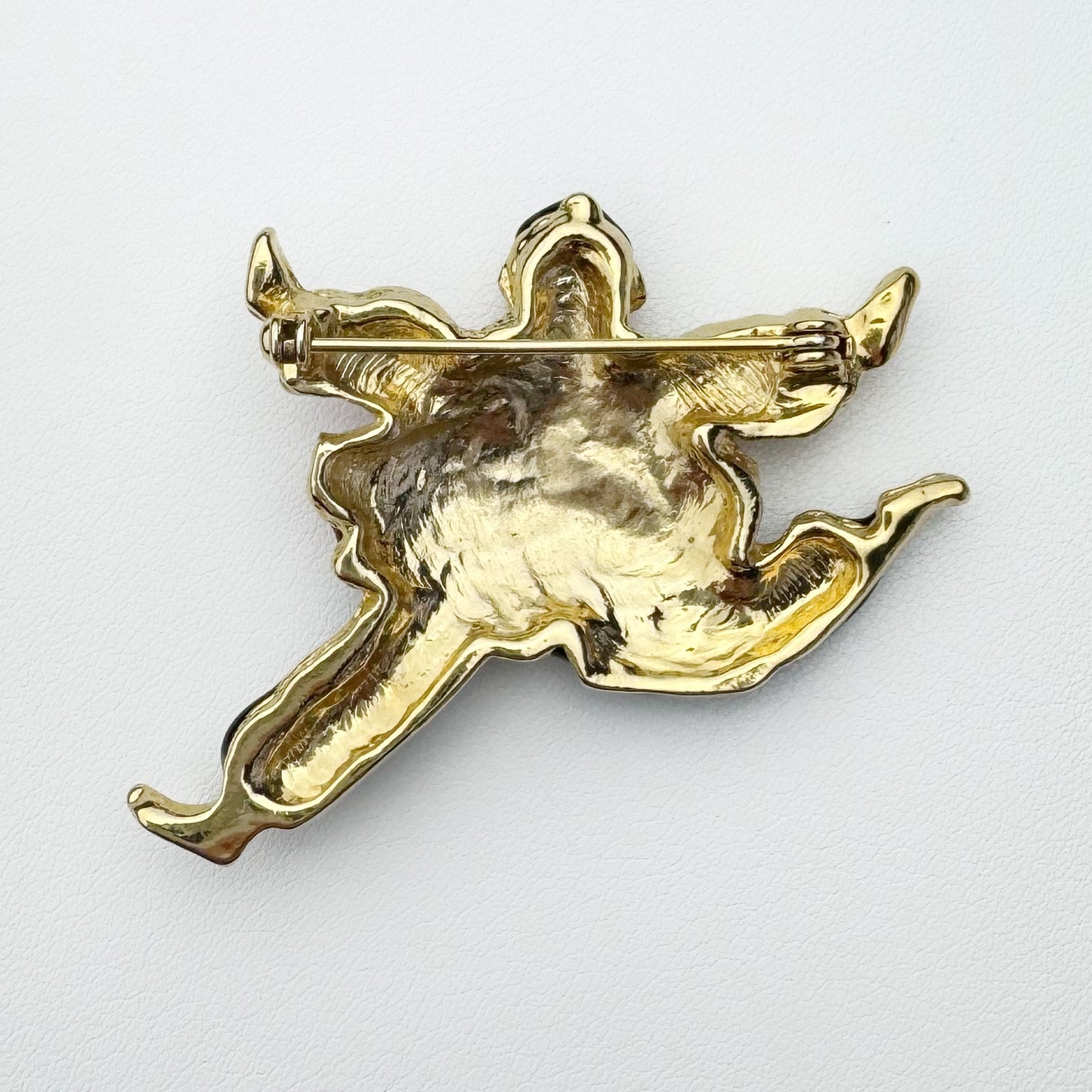 70s/80s Dancing Clown Brooch