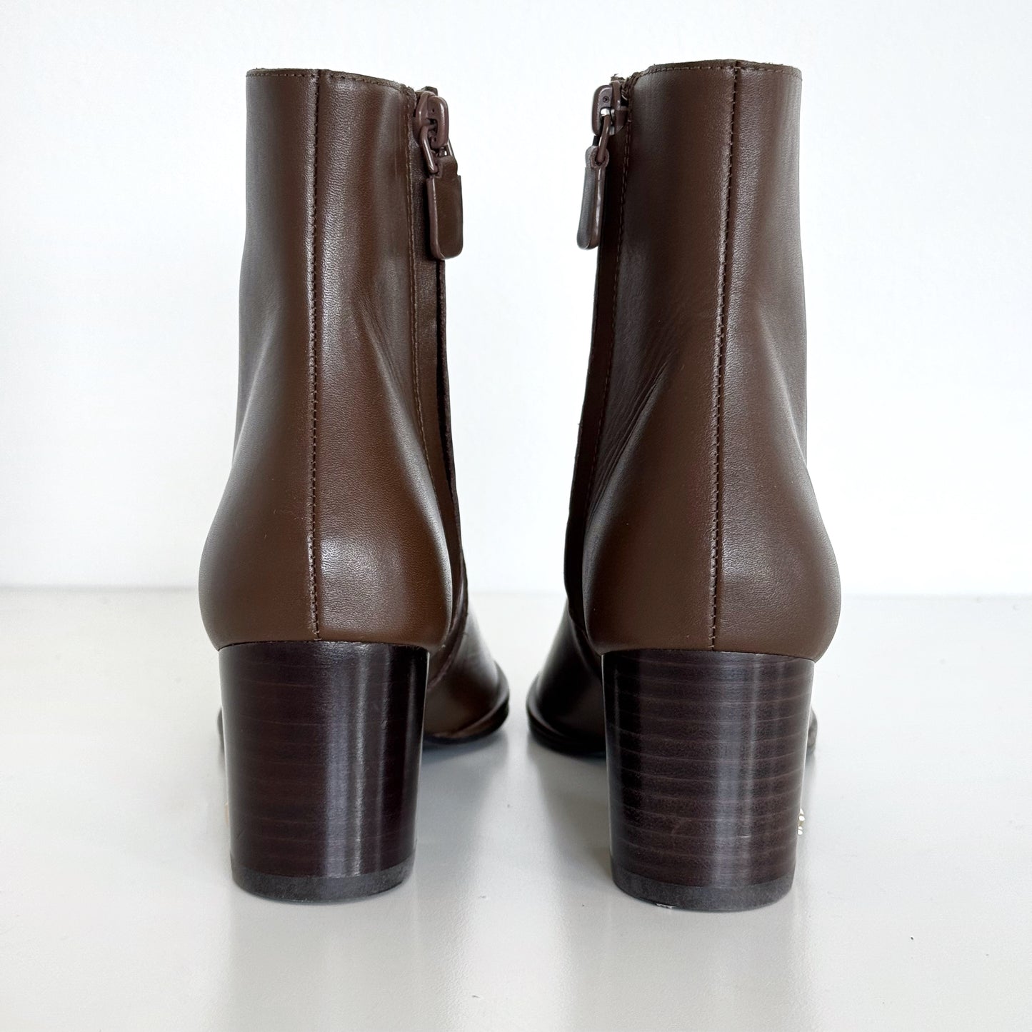 Stuart Weitzman “Ryland” Leather Heeled Booties (7)