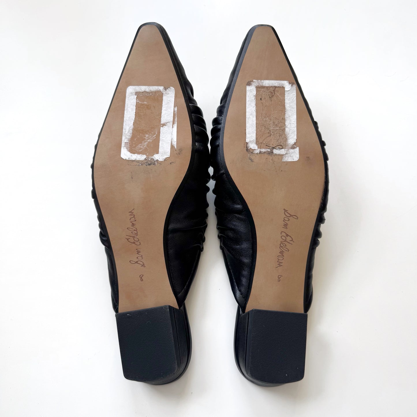 Sam Edelman “Julia” Leather Mule Flats (8)