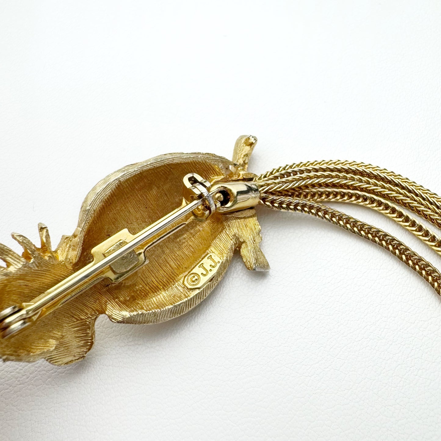 60s “JJ” Parrot Brooch