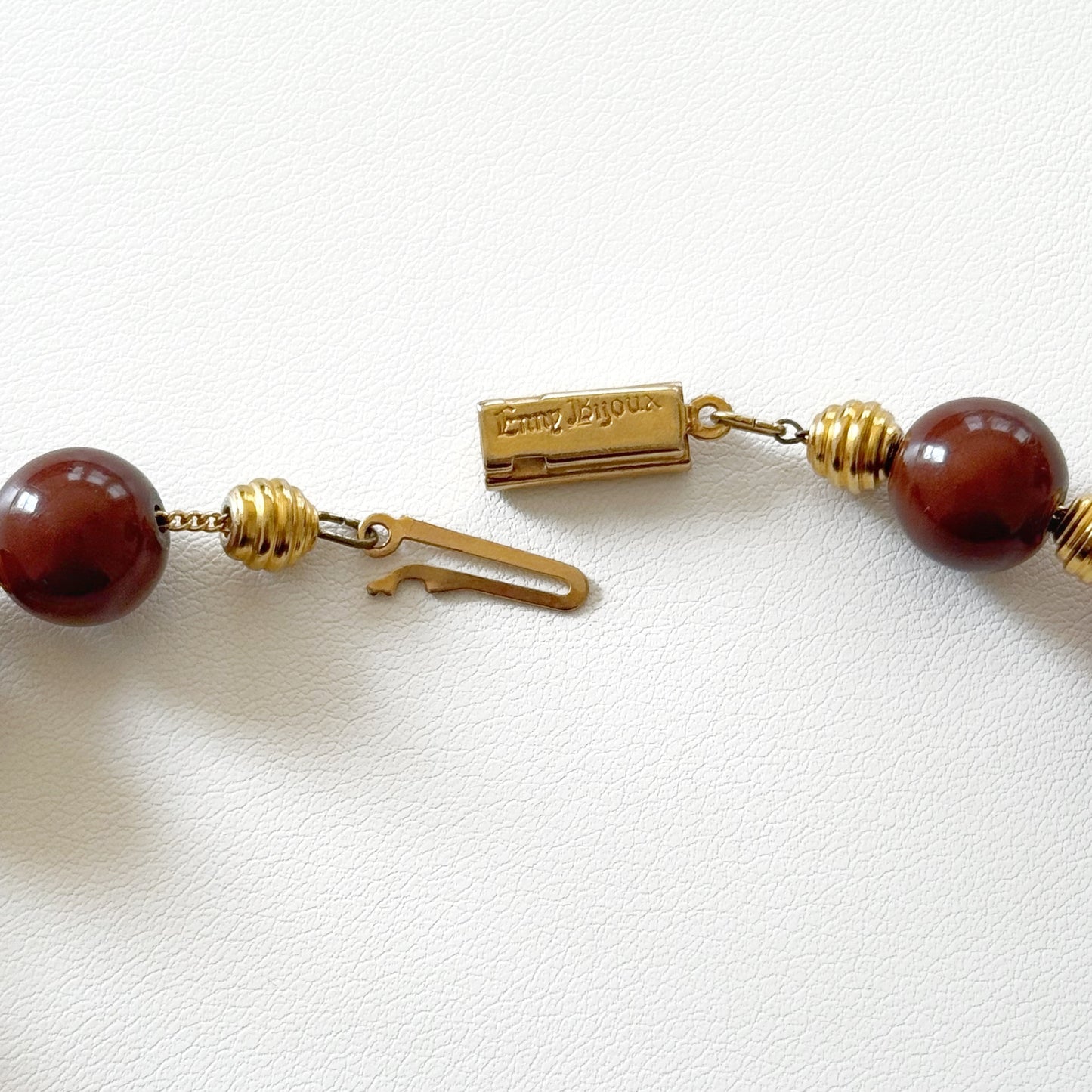 70s “Enny Bijoux” Bead Necklace