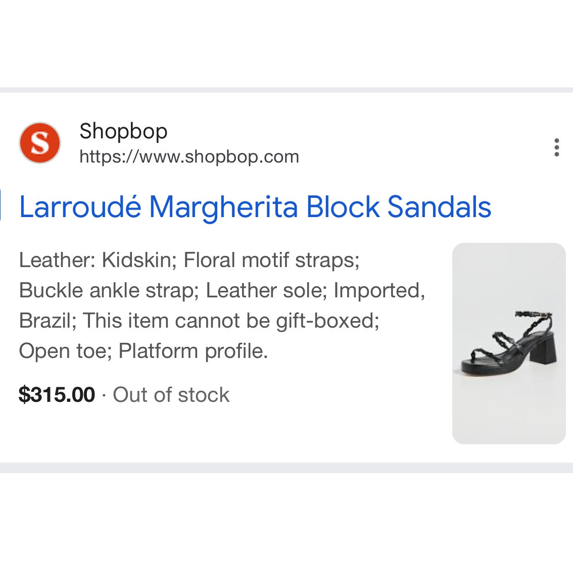 Larroude “Margherita” Block Heel Sandals (7)