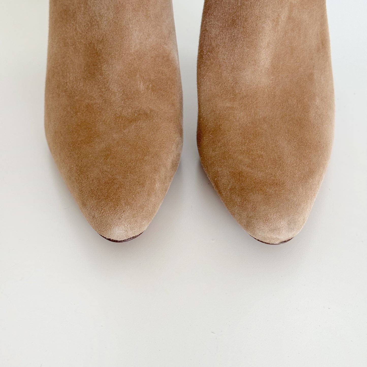 Vince “Hillside” Suede Heeled Booties (8)