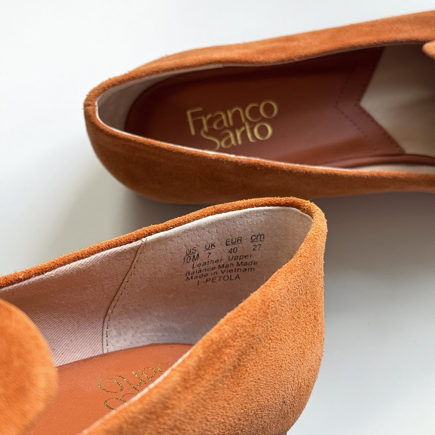 Franco Sarto “Petola” Suede Moccasin Loafer