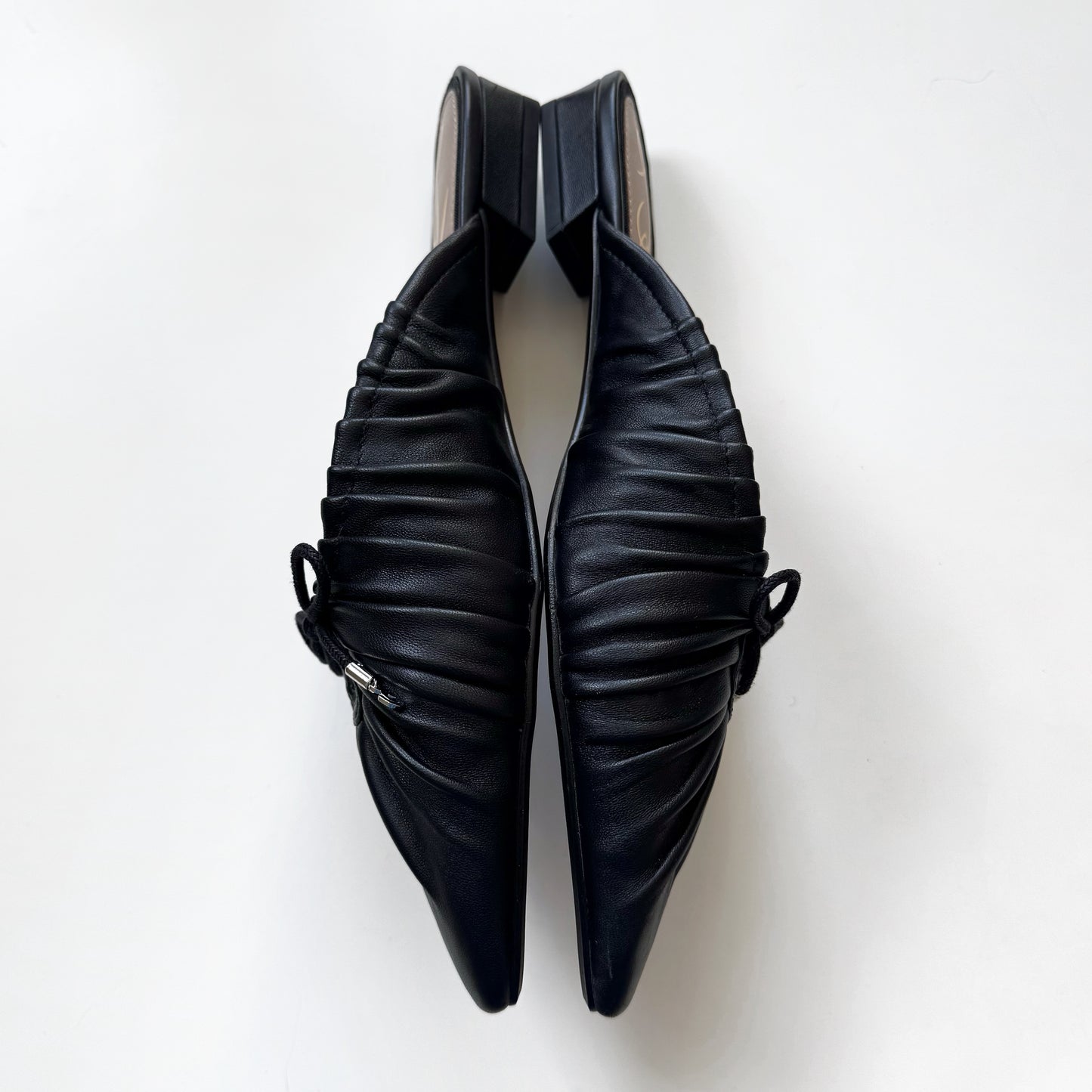 Sam Edelman “Julia” Leather Mule Flats (8)