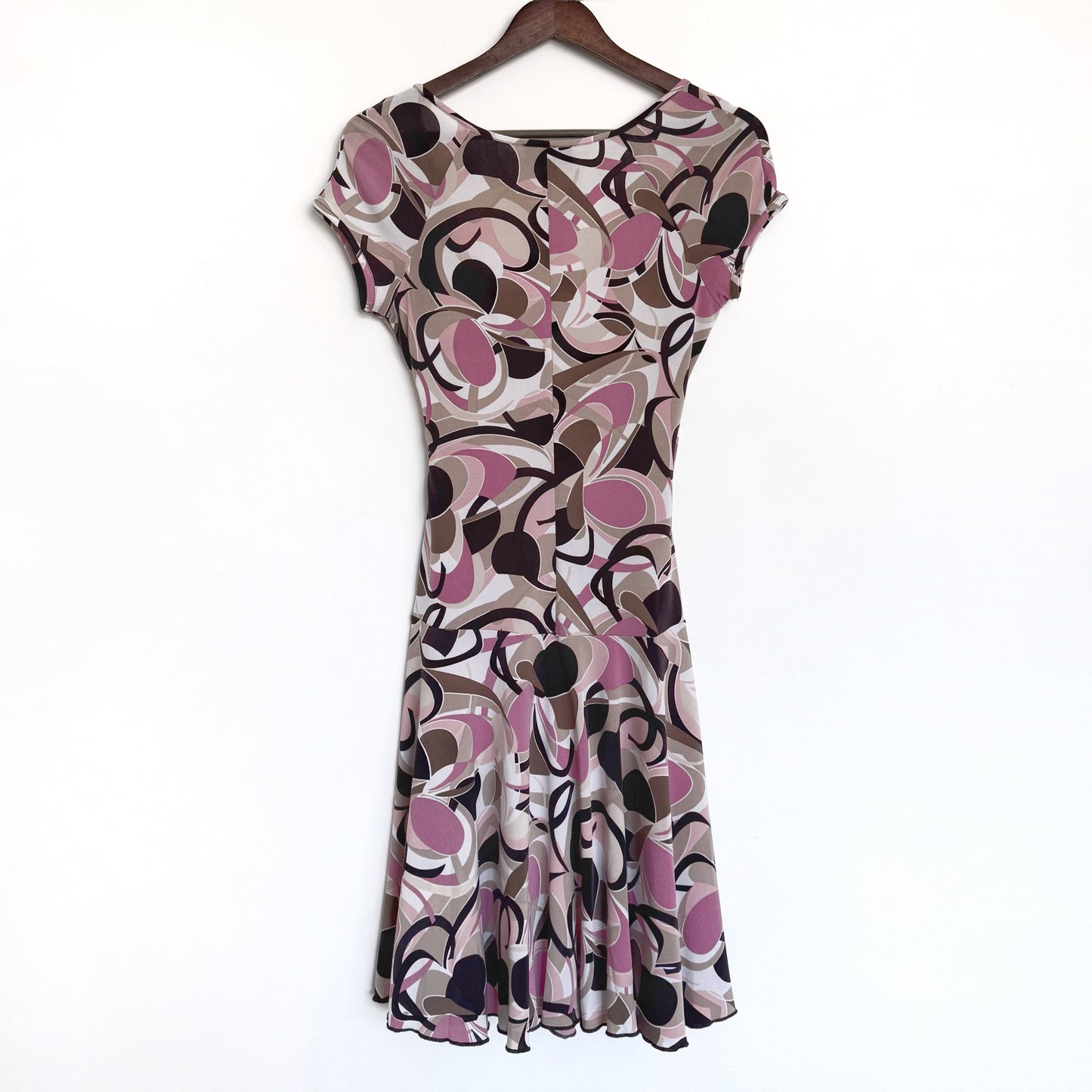 00s Pucci-inspired Swirls Mini Dress