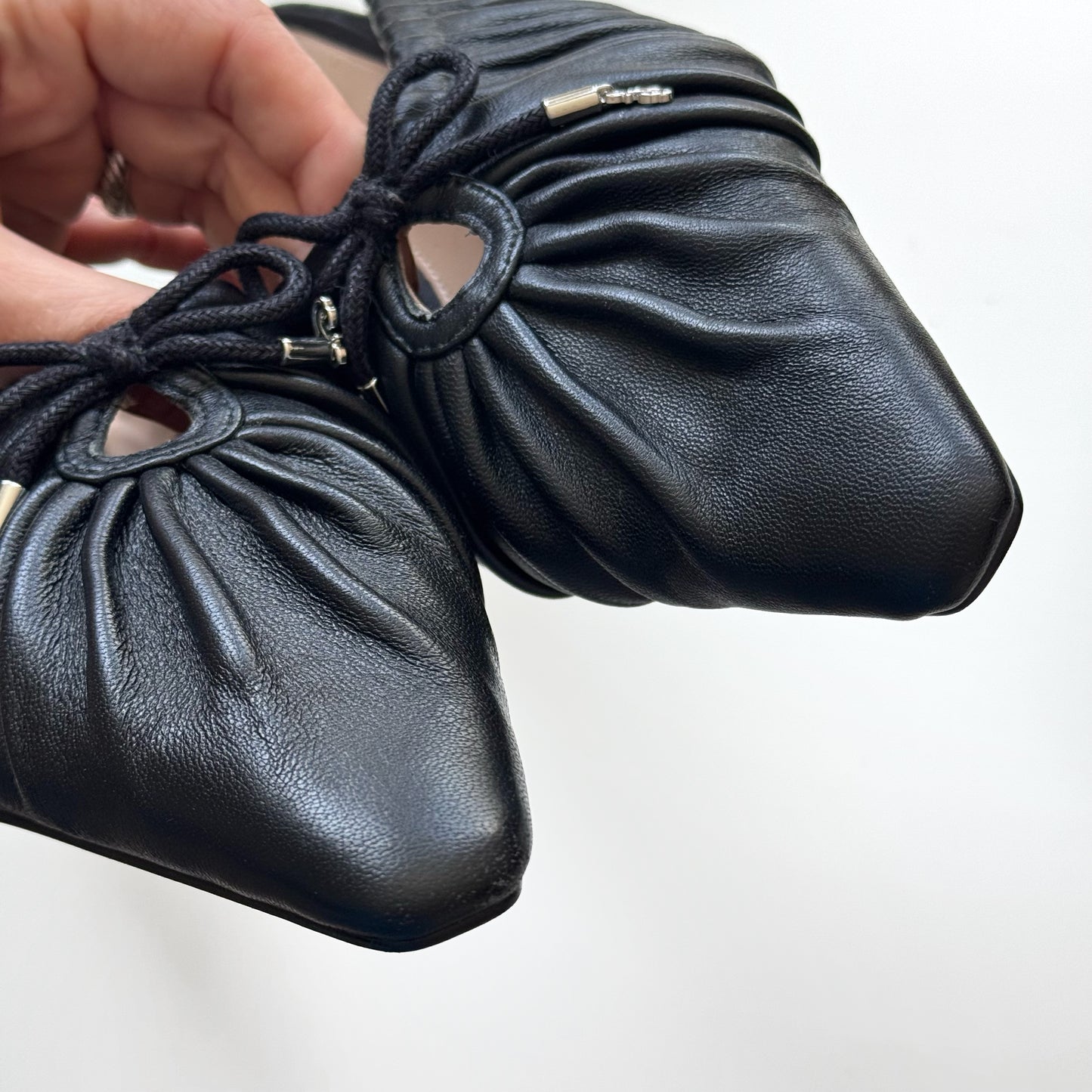 Sam Edelman “Julia” Leather Mule Flats (7)