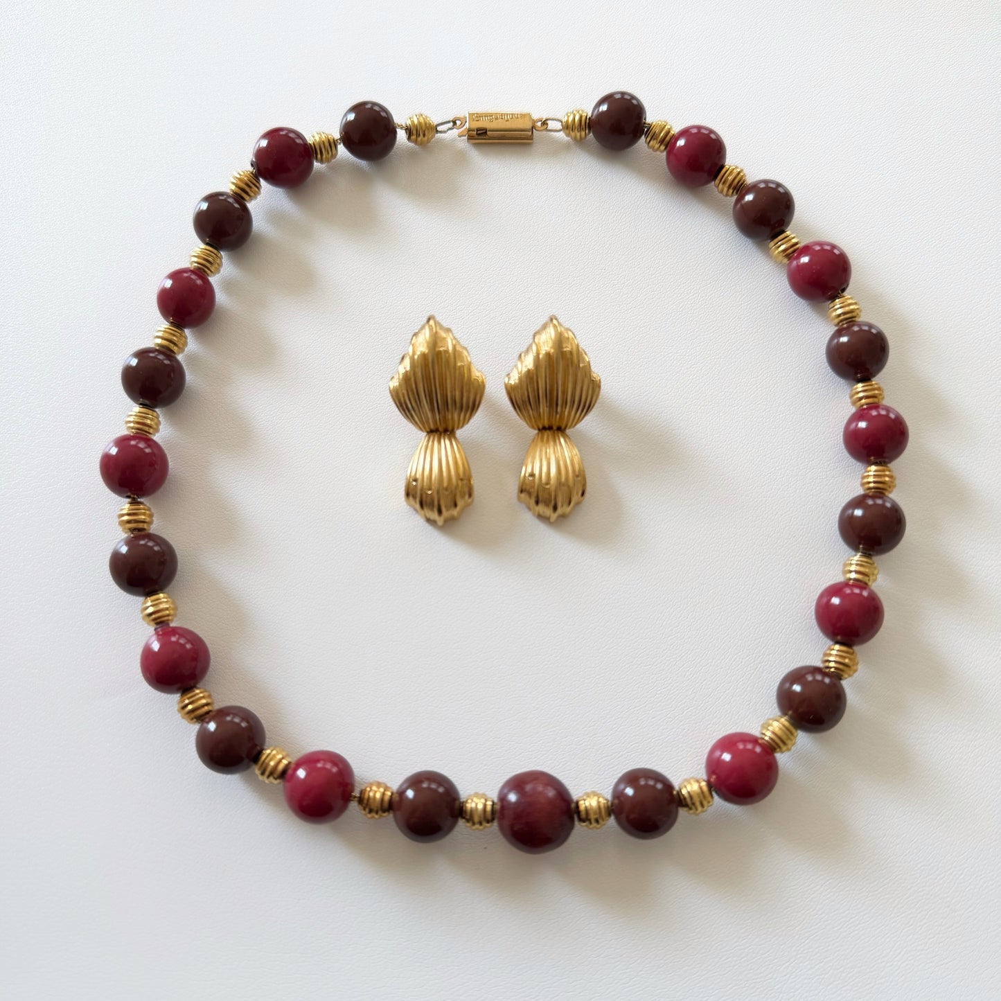 70s “Enny Bijoux” Bead Necklace