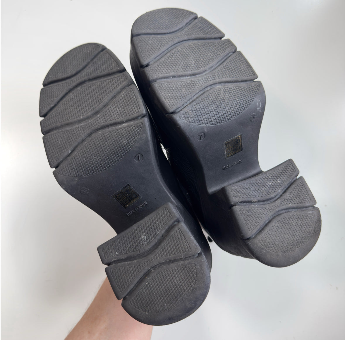 Free People “Mayla” Mary Jane Platform Heels