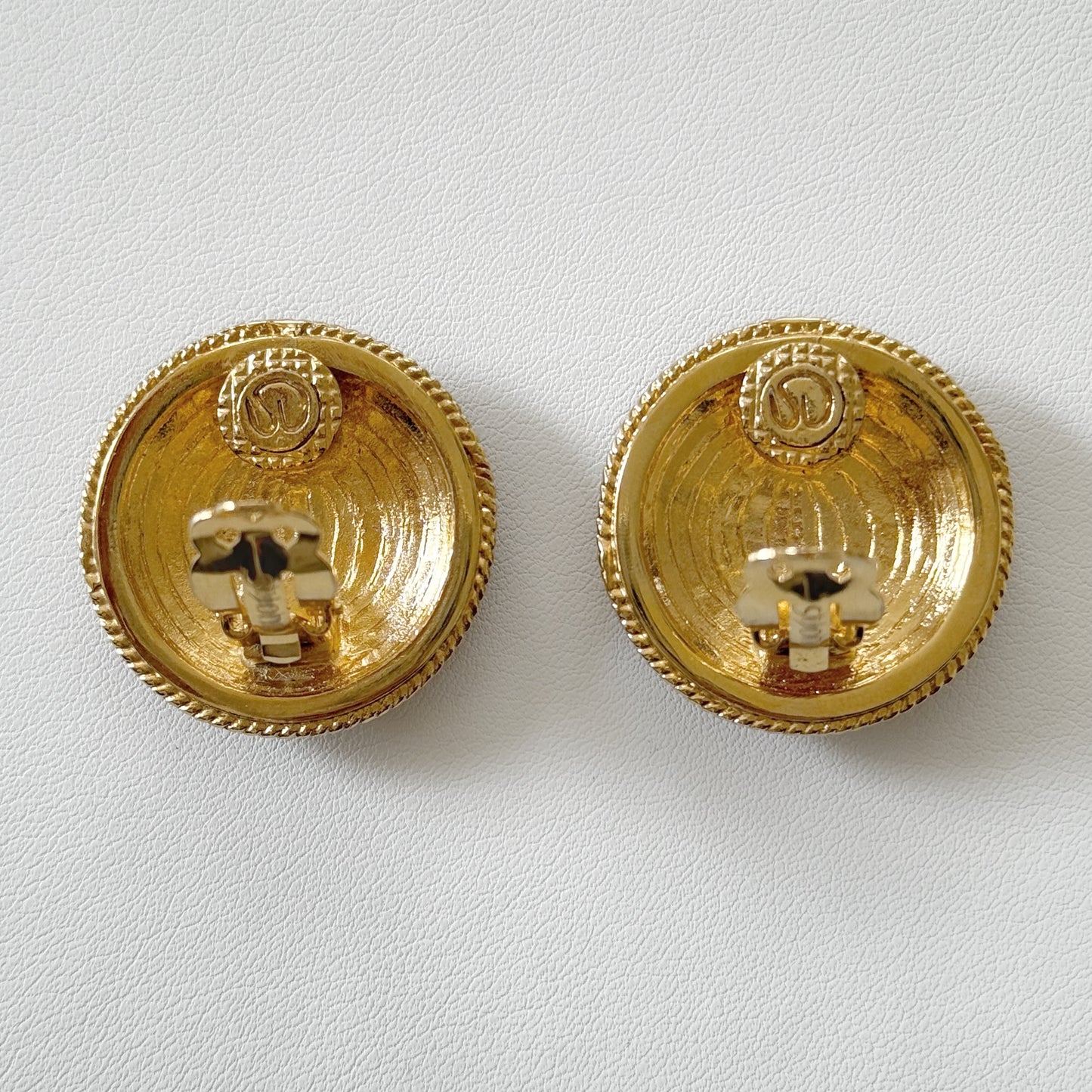 Vintage "St. John" Logo Earrings