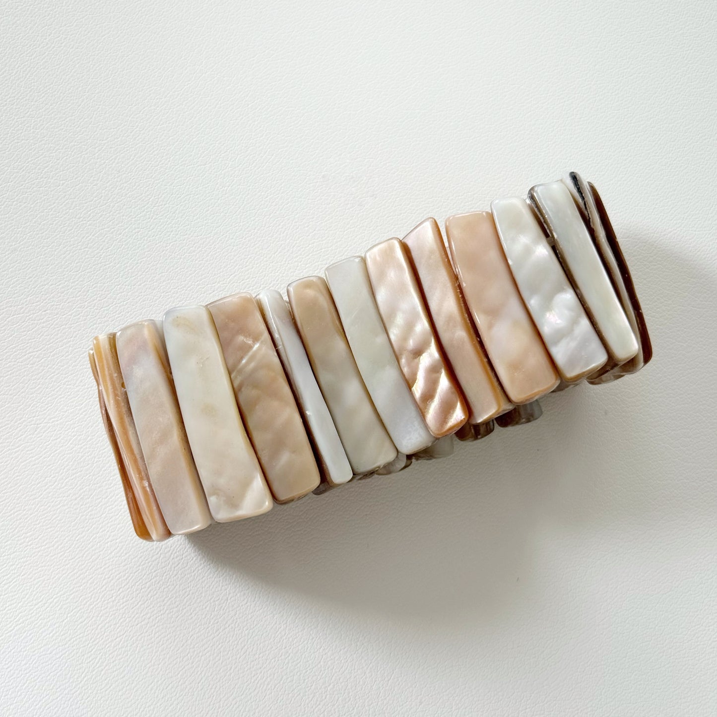 Vintage Abalone Shell Bracelet Elastic