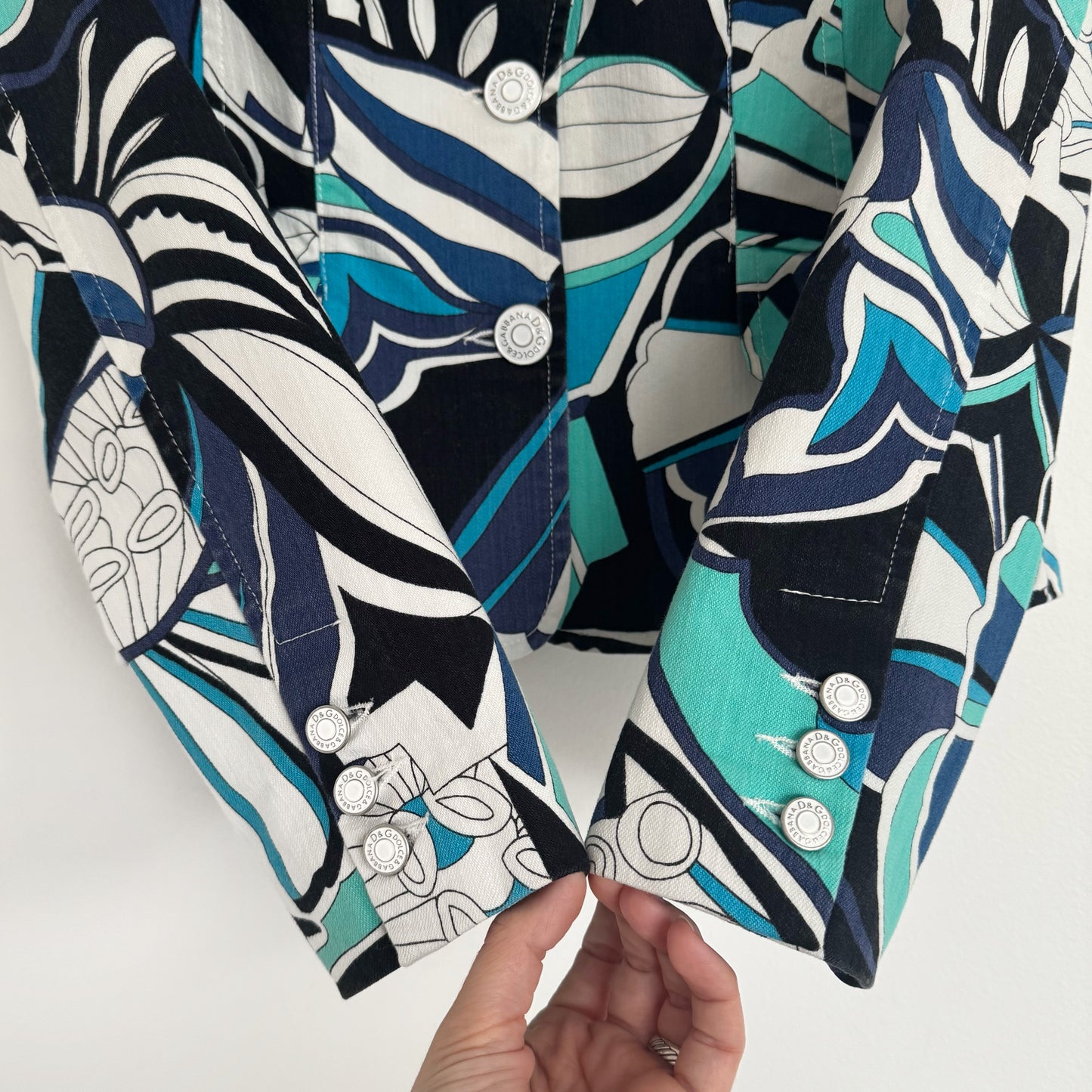 Dolce & Gabana Abstract Blazer