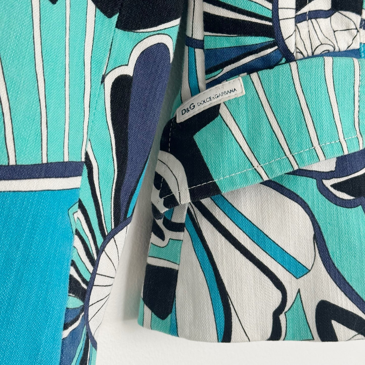 Dolce & Gabana Abstract Blazer