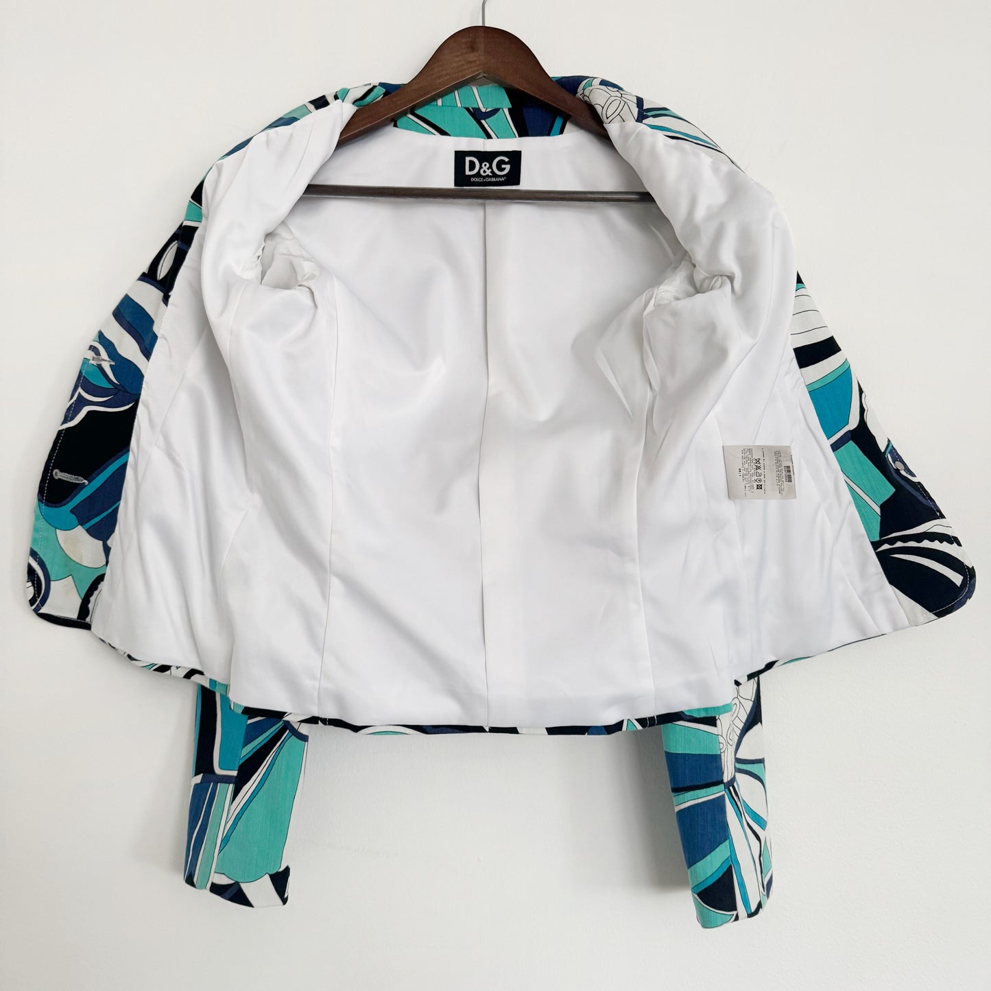 Dolce & Gabana Abstract Blazer