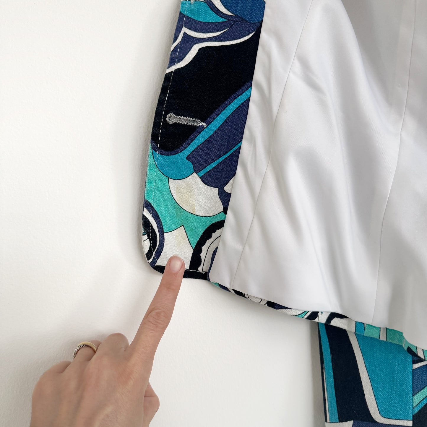 Dolce & Gabana Abstract Blazer