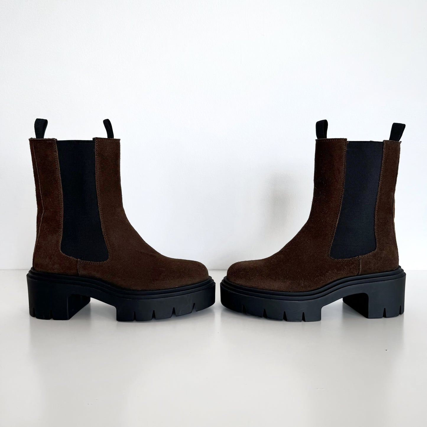 Steve Madden “Wisteria” Platform Lug Chelsea Boots (7)
