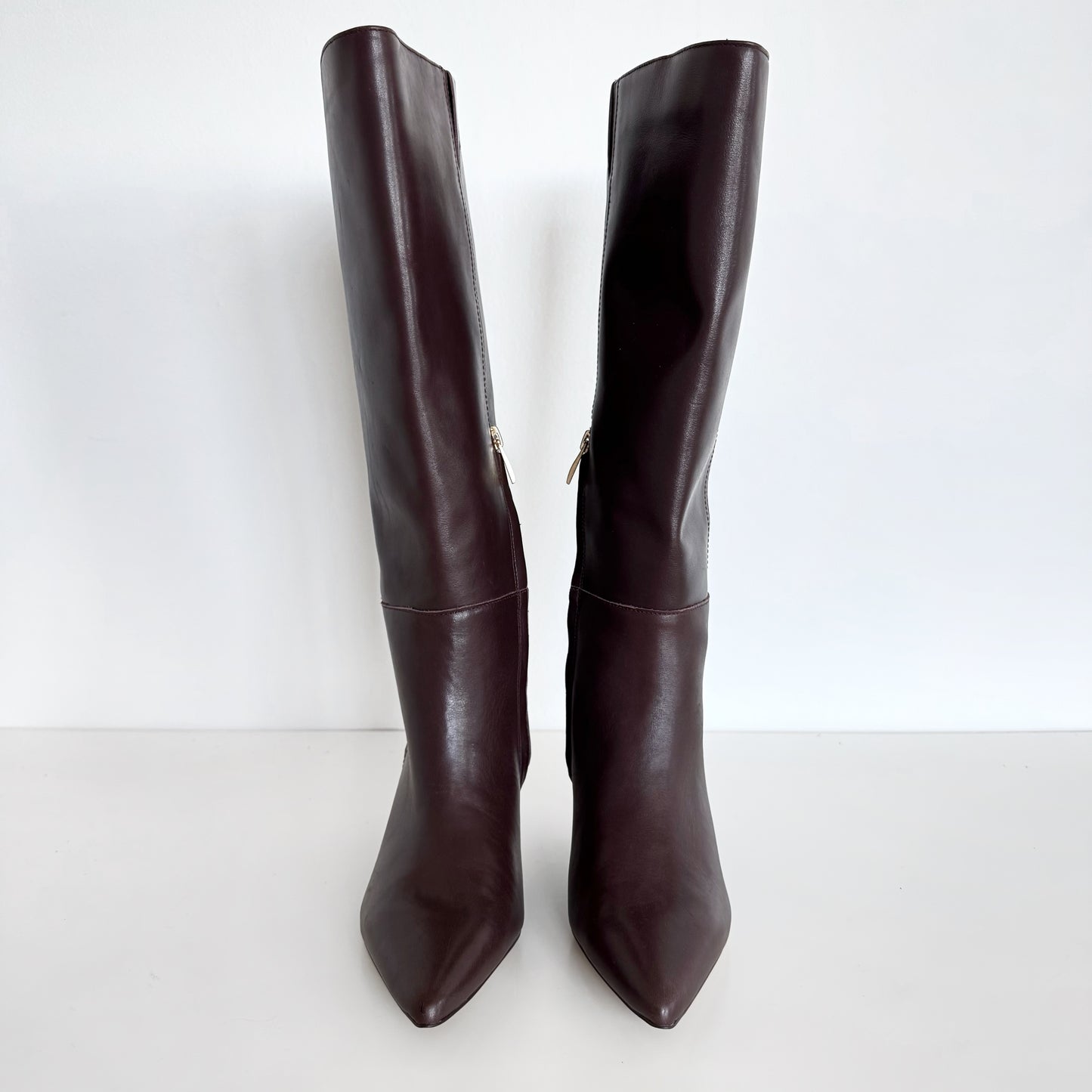 Nordstrom “Kora” Knee High Kitten Heel Boots (6)