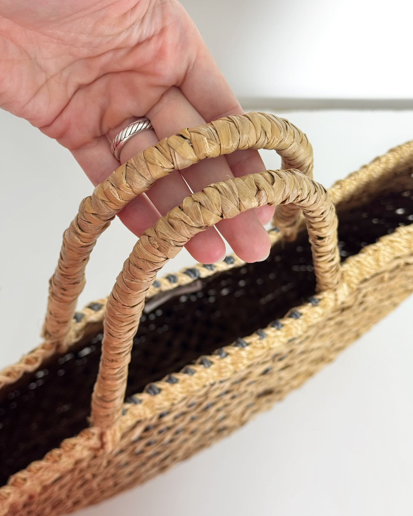 00s Relativity Raffia Tote