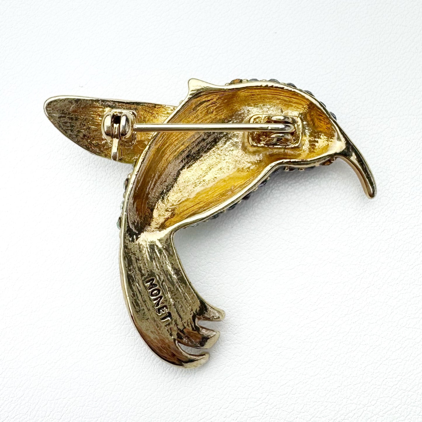 70s/80s “Monet” Hummingbird Brooch