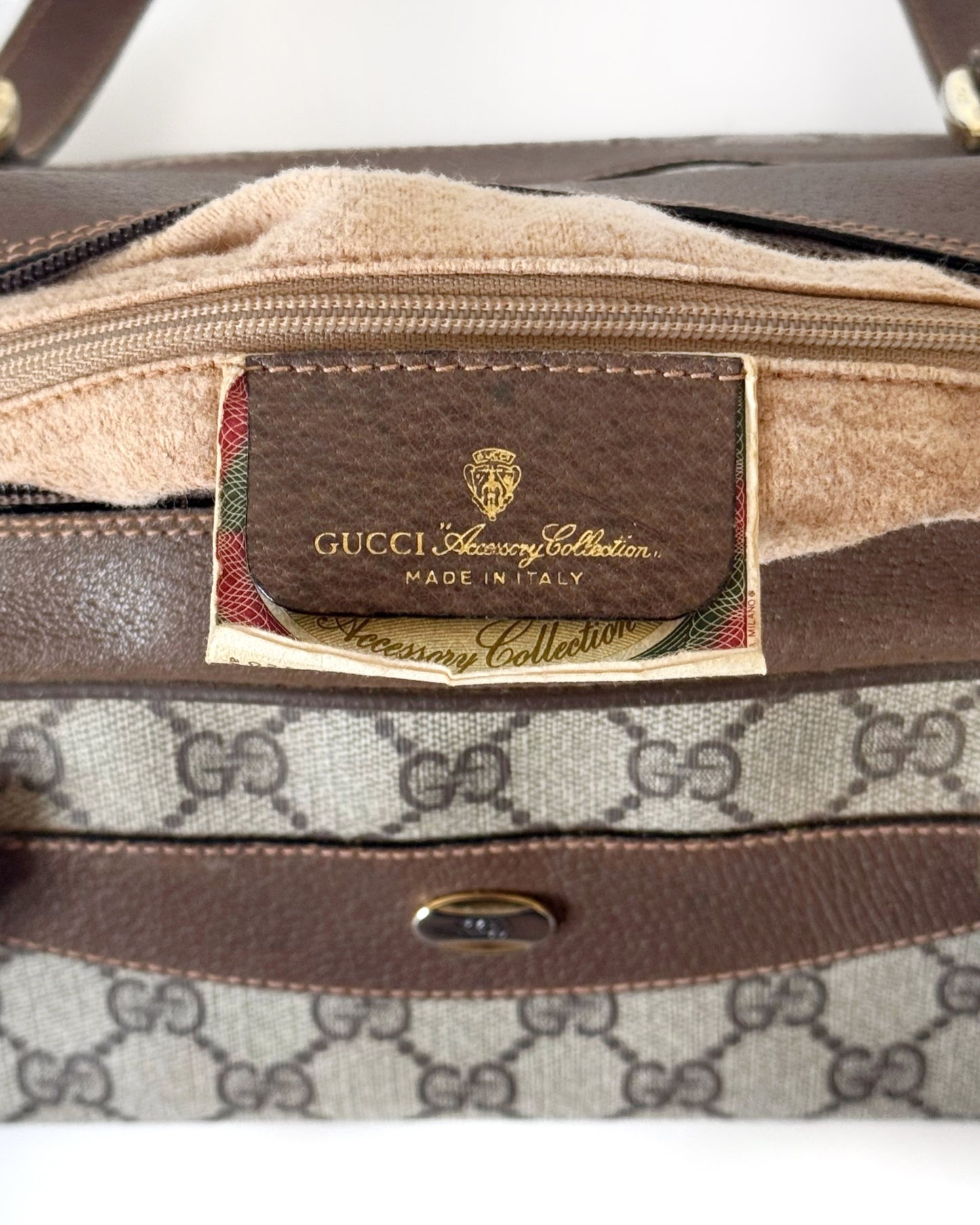 Gucci Barrel Boston Bag