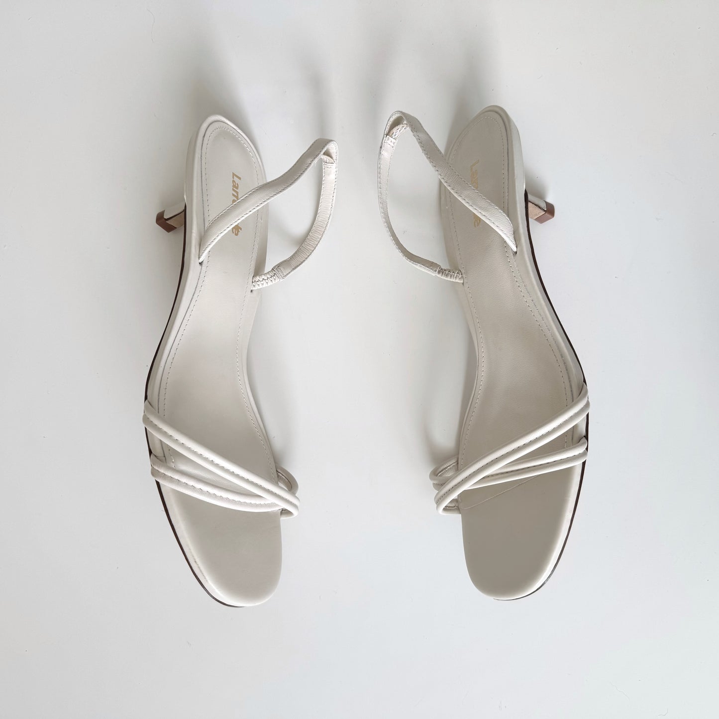 Larroude Kitten Heel Slingback Sandals (9)