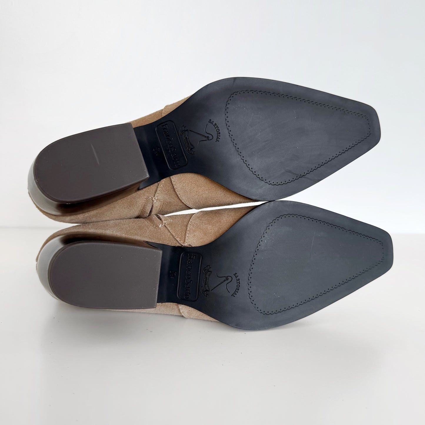 Franco Sarto “Vittorio” Suede Booties (8.5)