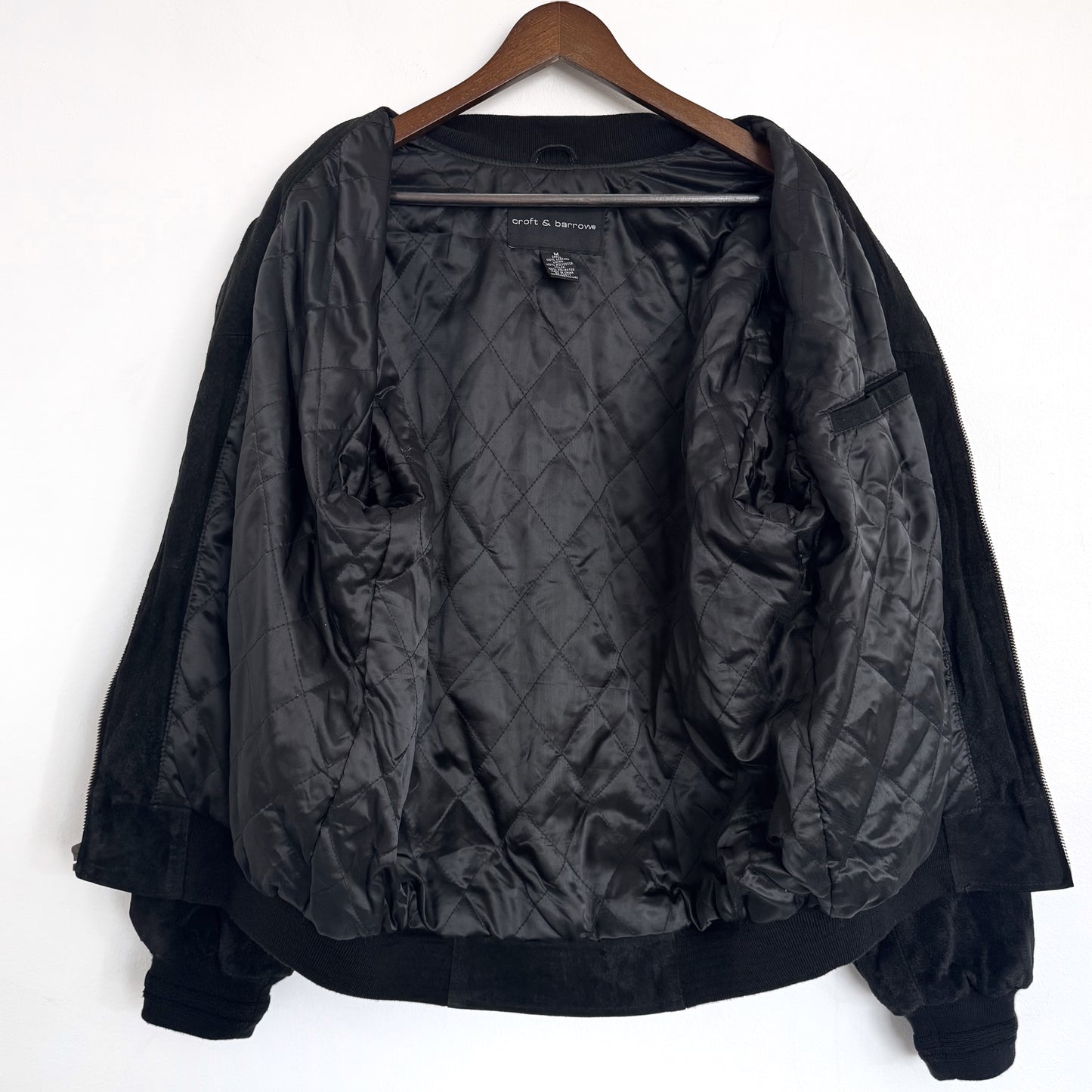 90s/00s Genuine Suede Bomber Jacket