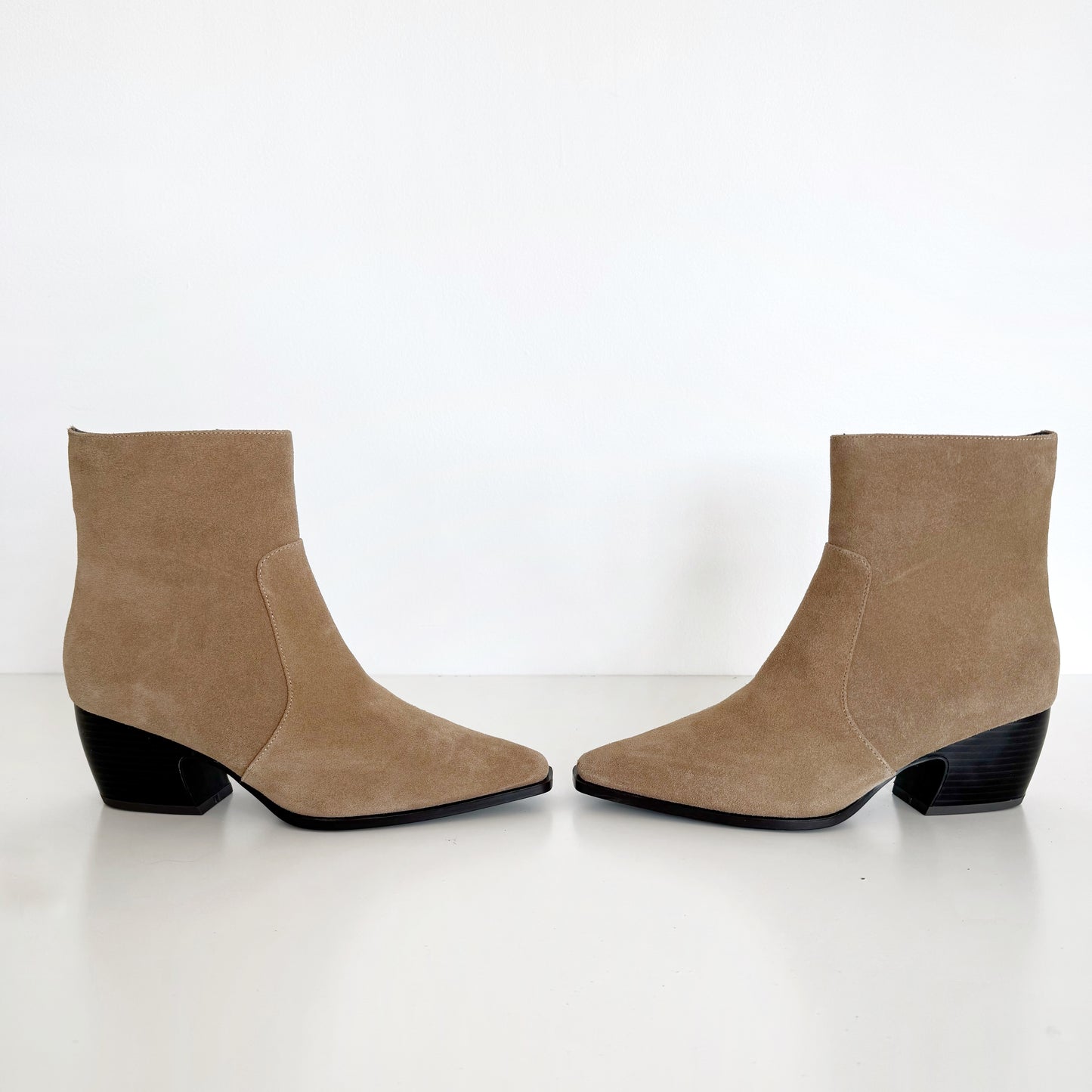 Franco Sarto “Vittorio” Suede Booties (8.5)