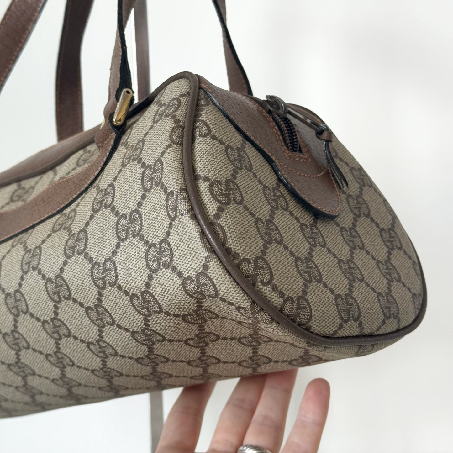 Gucci Barrel Boston Bag