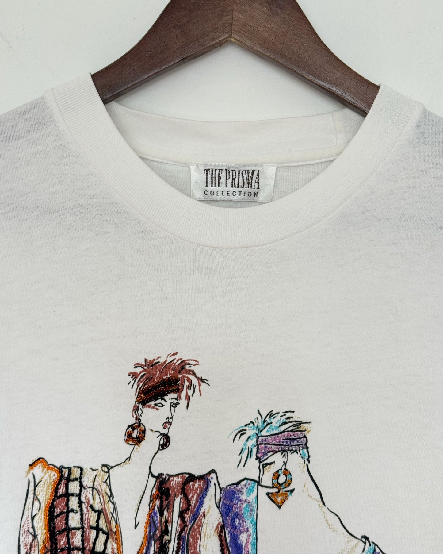 80s/90s Beaded Graphic Tee