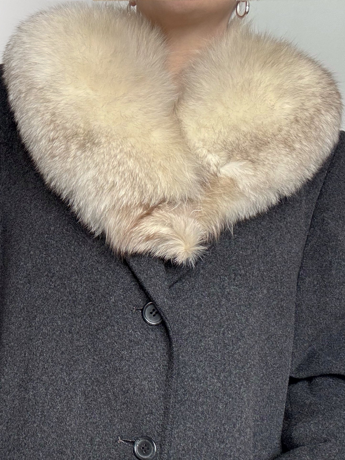 50s Genuine Fox Collar Accessory