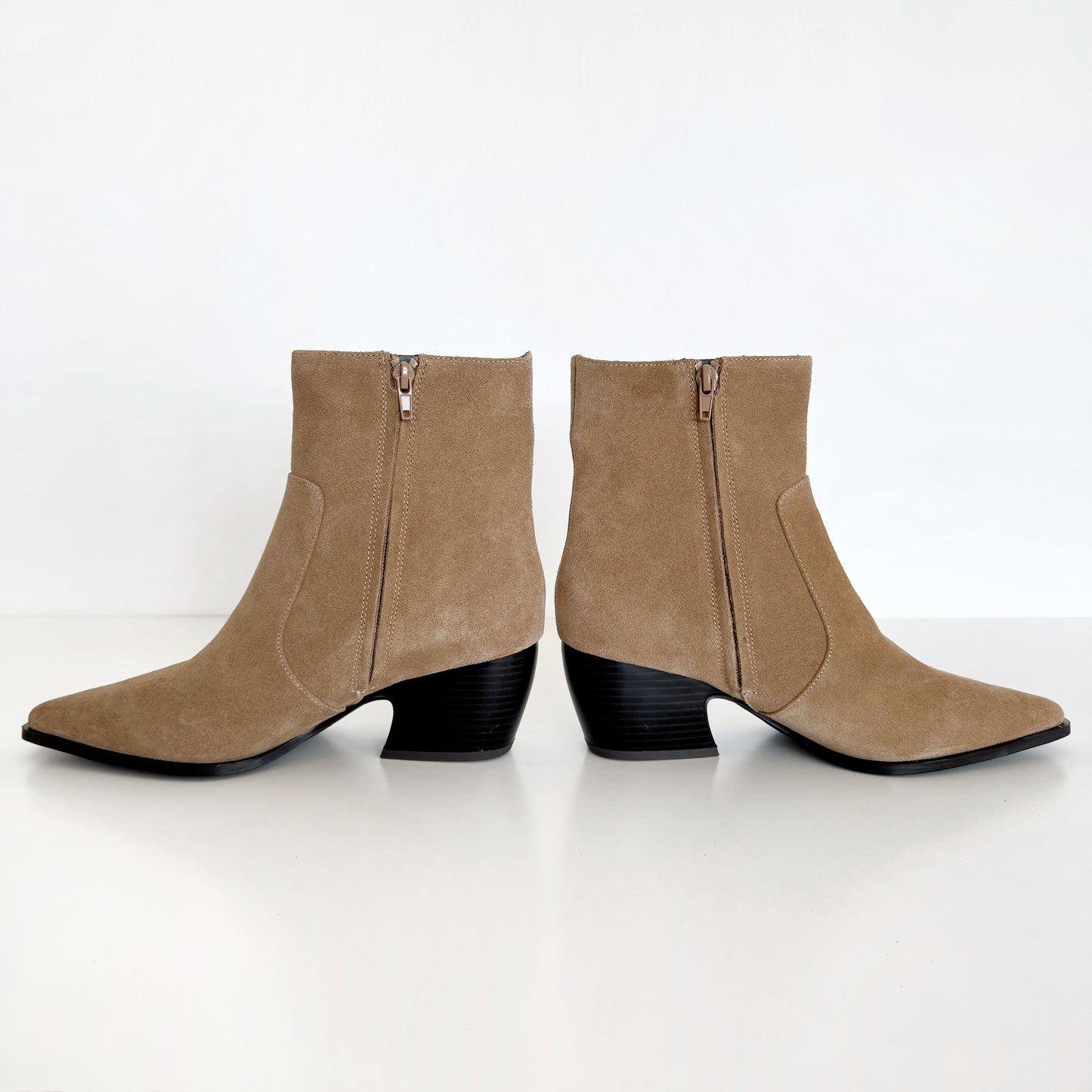 Franco Sarto “Vittorio” Suede Booties (8.5)