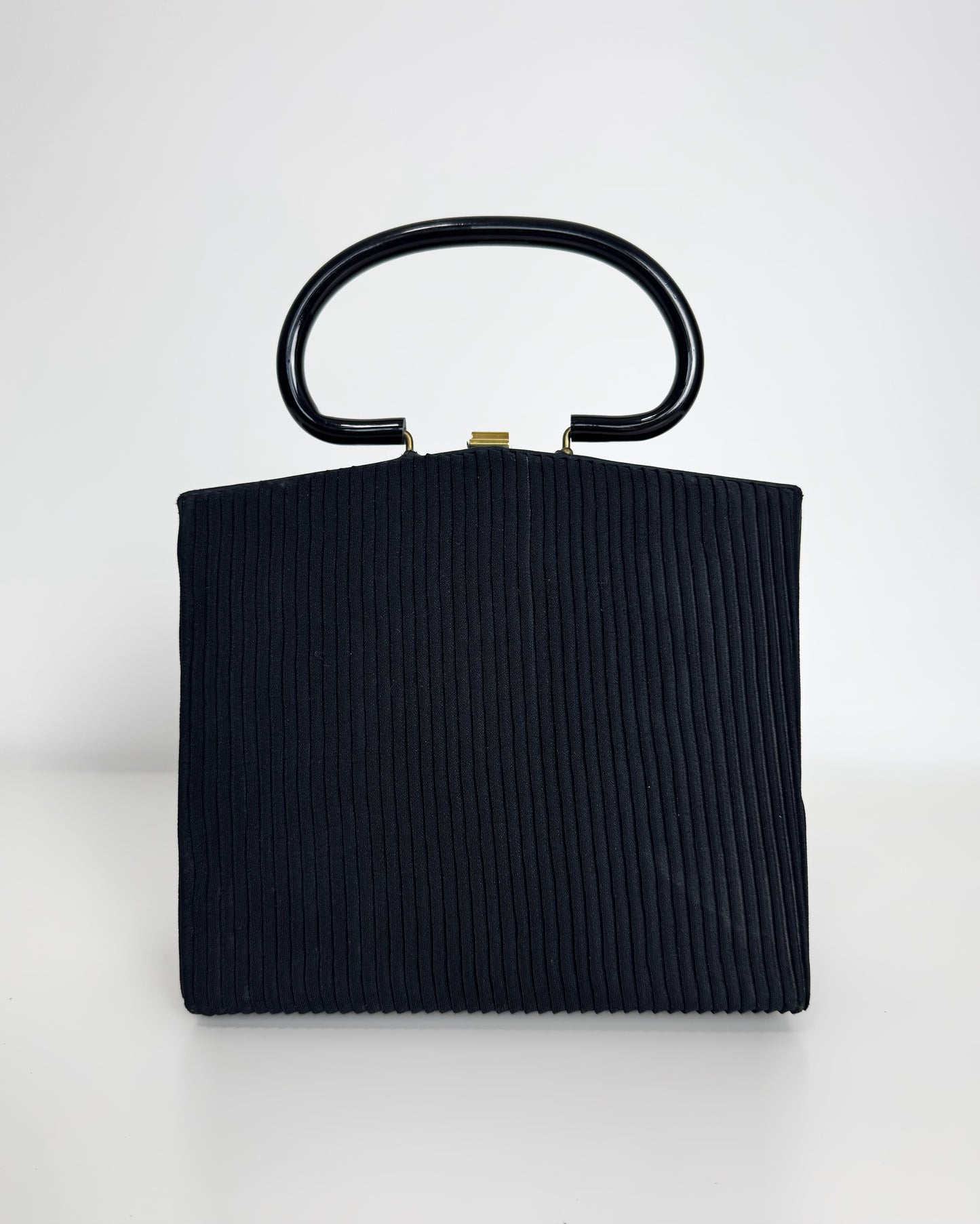 50s/60s Pleated Top Handle Bag