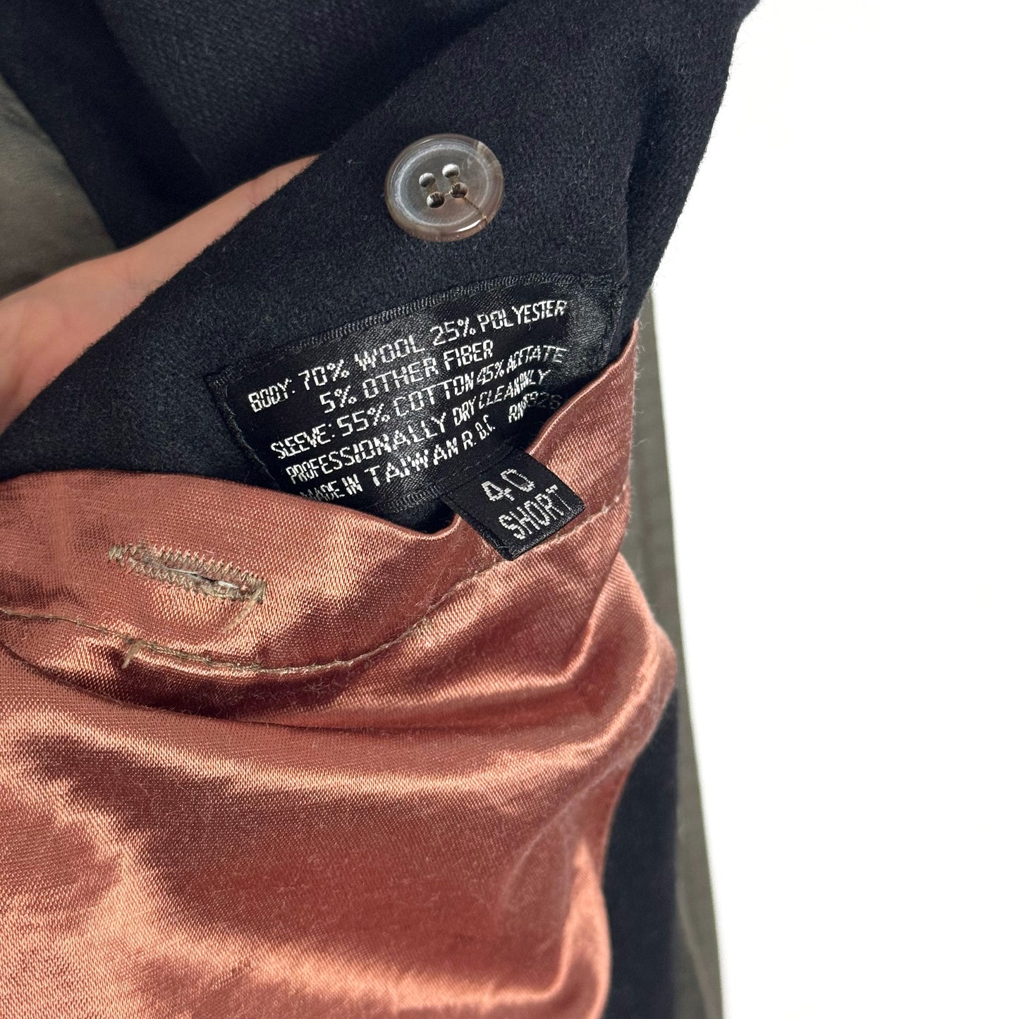 80s Trench Coat in Putty with Funnel Neck