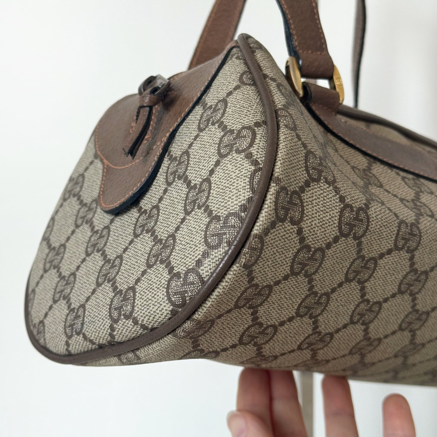 Gucci Barrel Boston Bag