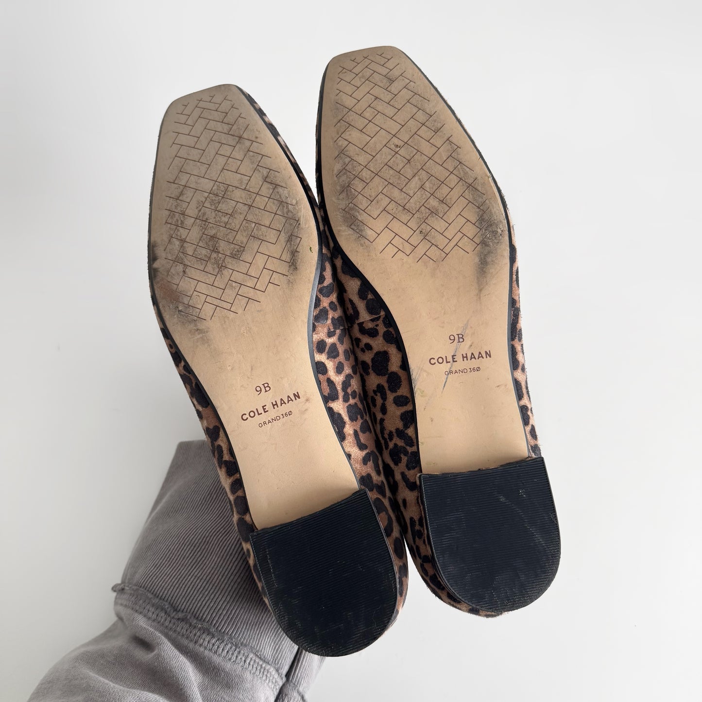 Cole Haan Neutral Leopard Print Flats