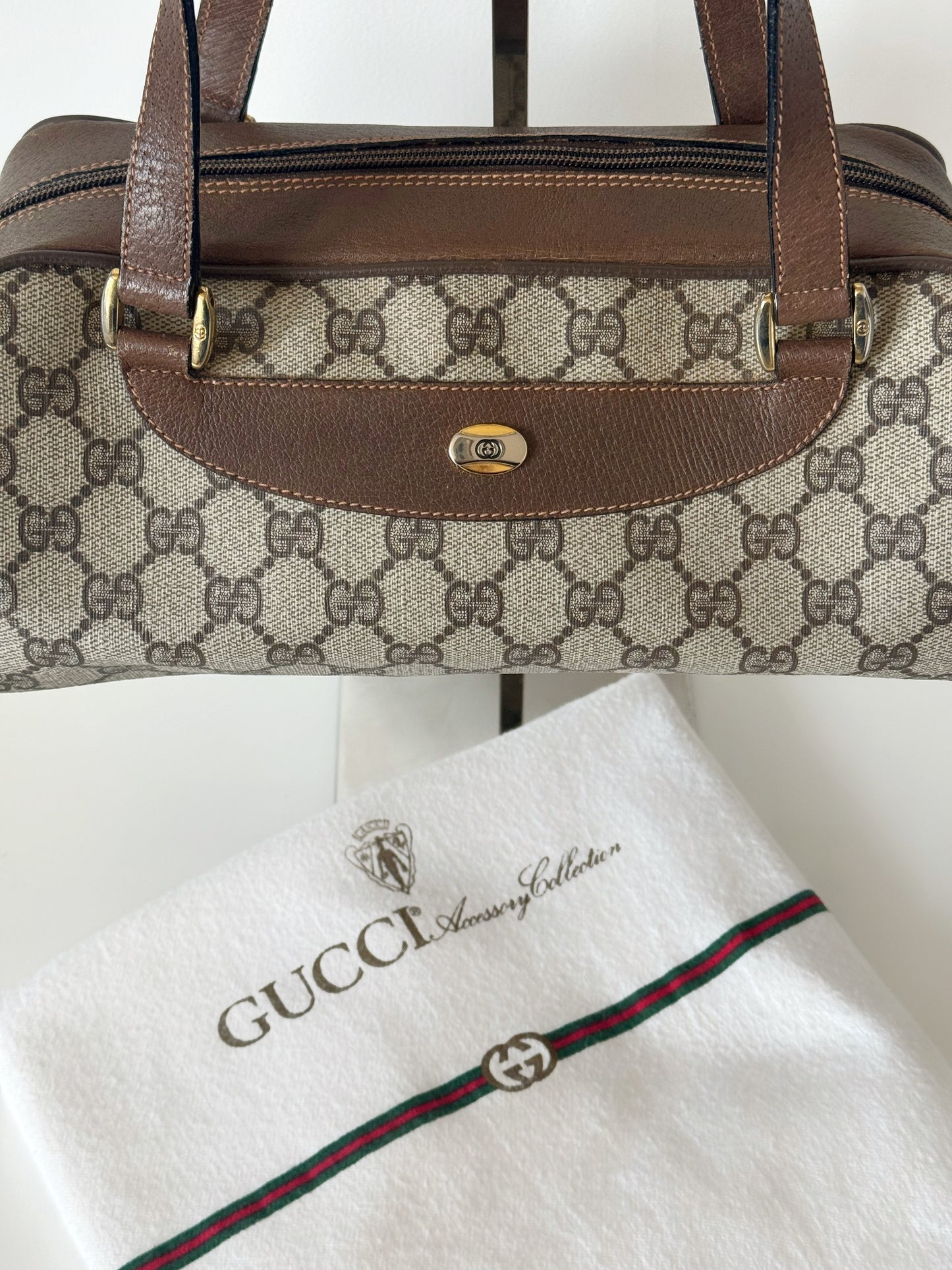 Gucci Barrel Boston Bag