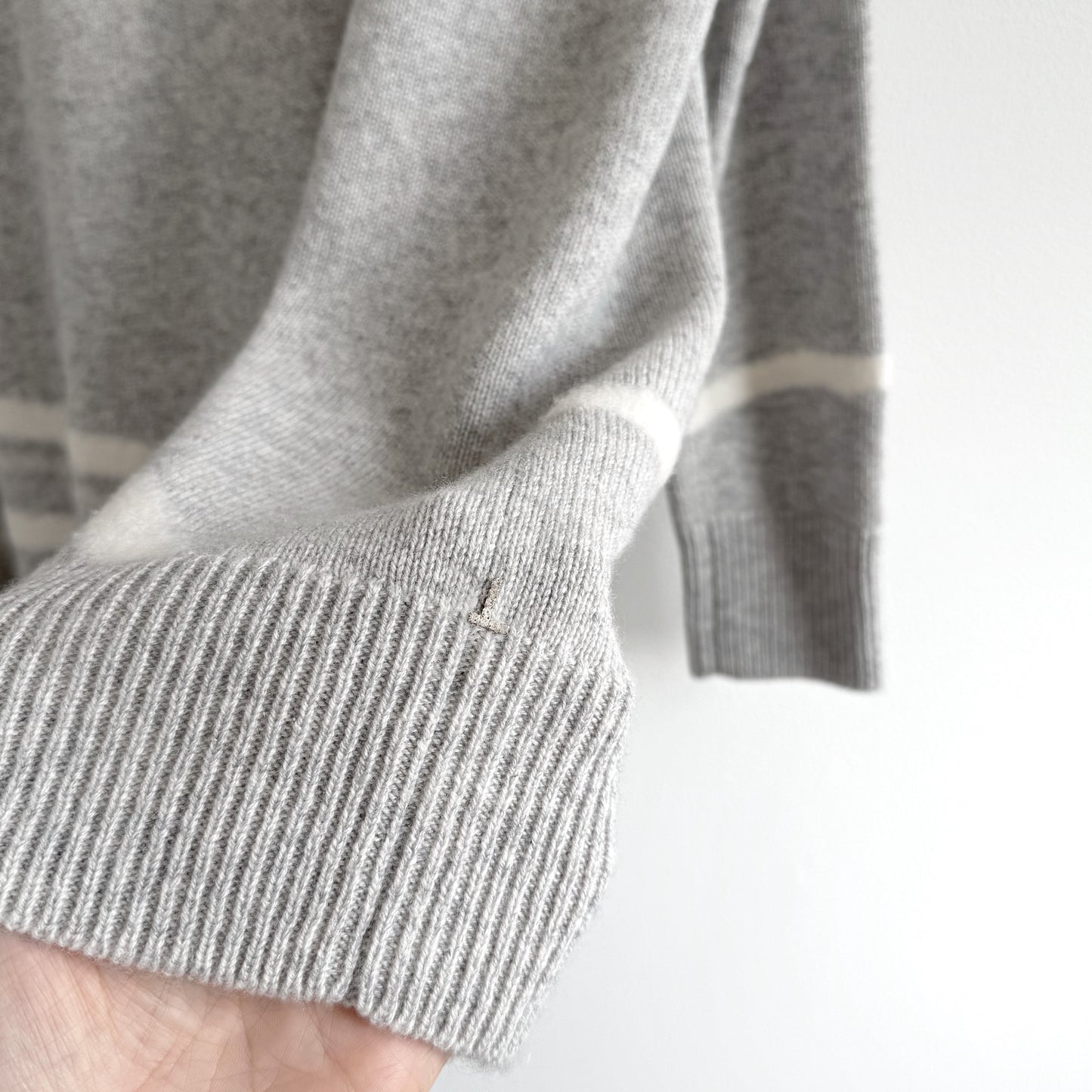 Lafayette 148 Cashmere Boxy Crewneck Sweater