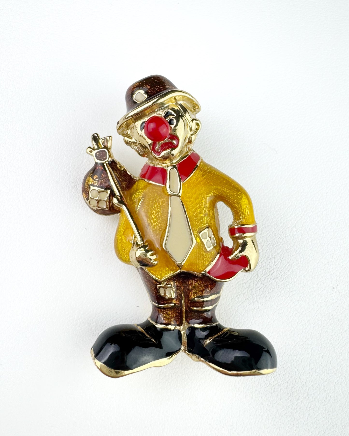 70s/80s Clown Brooch