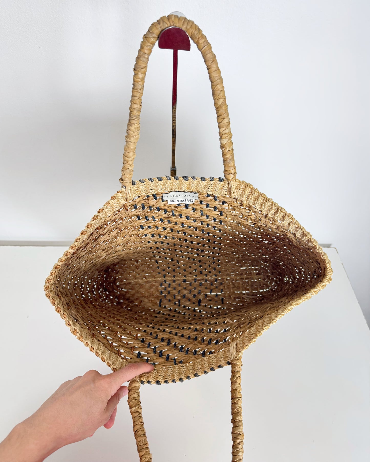 00s Relativity Raffia Tote