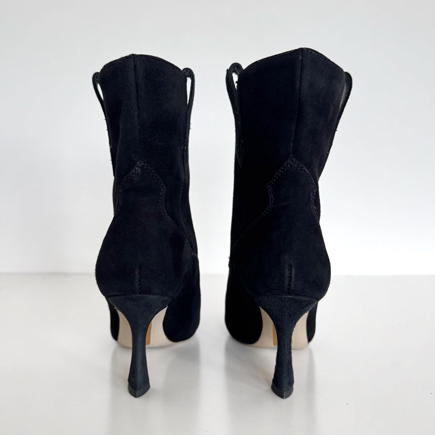 Sam Edelman “Moe” Western Suede Booties (6.5)