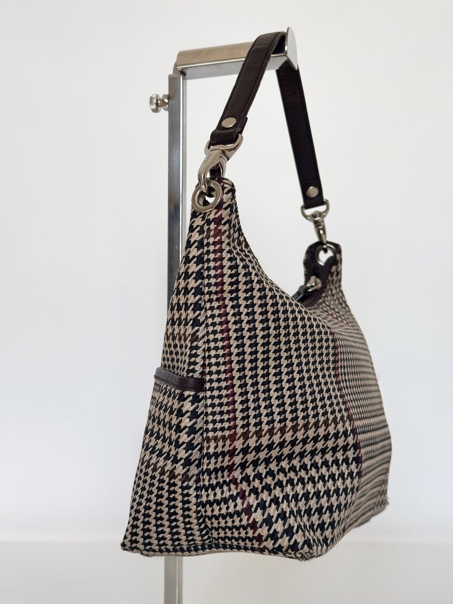 Lauren Ralph Lauren Houndstooth Shoulder Bag