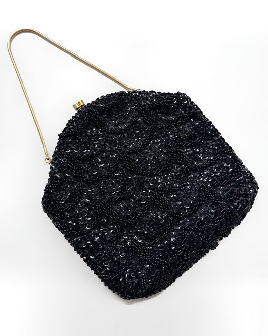 50s Beaded Sequin Evening Bag