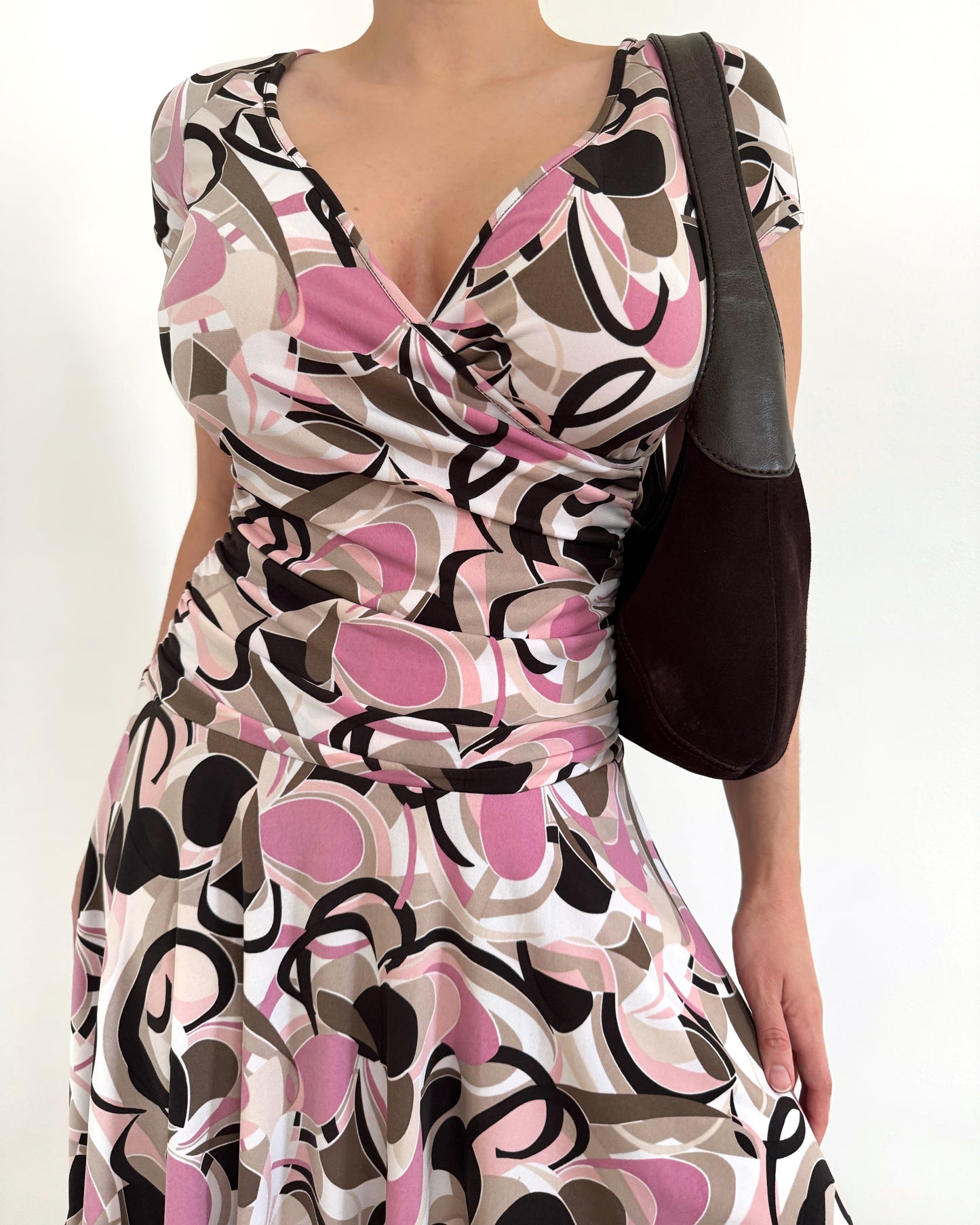00s Pucci-inspired Swirls Mini Dress