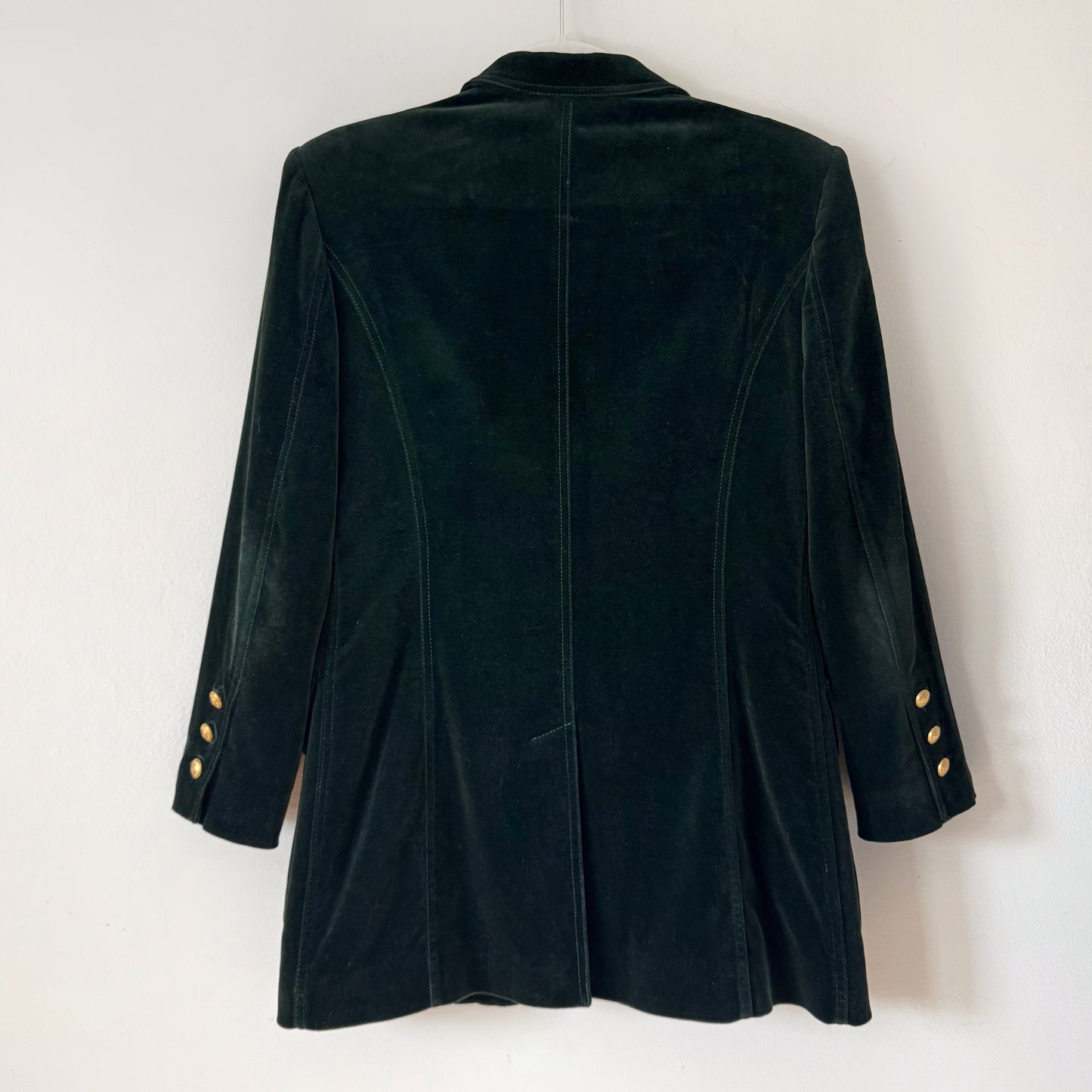 Rena Lange Structured Velvet Blazer
